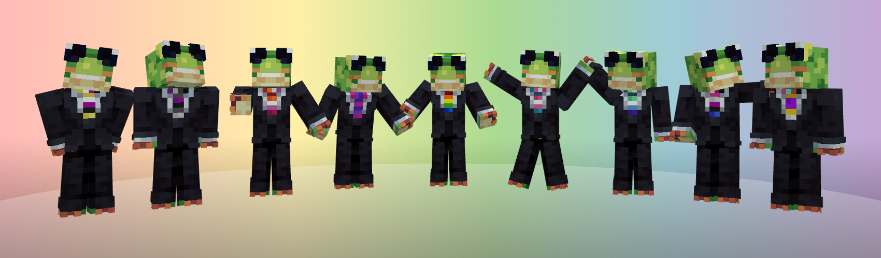 Mr. Pack Pride skins